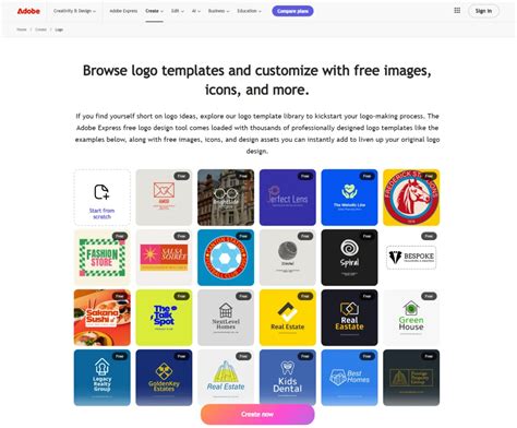 adobe express logo maker|Free Website Logo Maker .